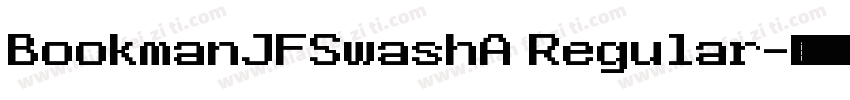BookmanJFSwashA Regular字体转换